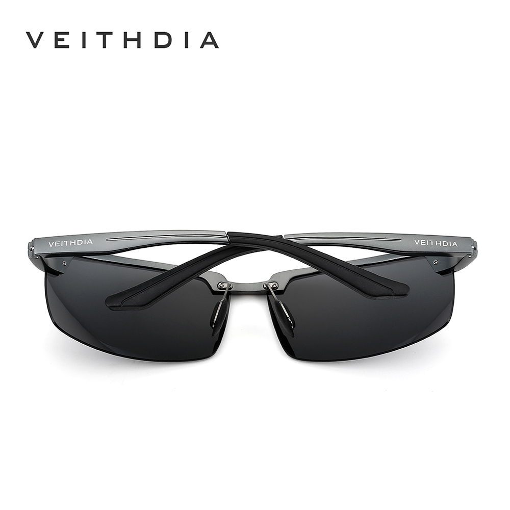 VEITHDIA, gafas de sol deportivas, gafas de aluminio, lentes polarizadas, gafas Vintage, gafas de sol de conducción para hombres/mujeres V6510