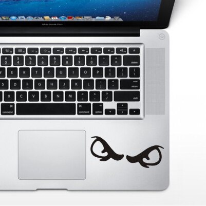 Autocollants pour ordinateur portable pour MacBook Air Pro Retina 11 13 15 PVC vinyle mignon décalcomanie tablette PC portable peau autocollants partiels: WS-black (137)