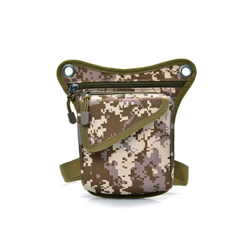 Bolsa cartuchera de nailon para motocicleta, riñonera cinturón: 05