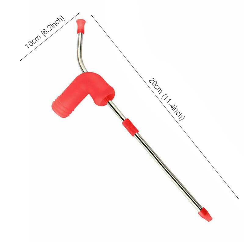 Drinking Straws For Beer Can Accessories Beer Bottle Funnel Barware Home Club Beer Snorkel Double Beer Snorkel Beer Dispenser