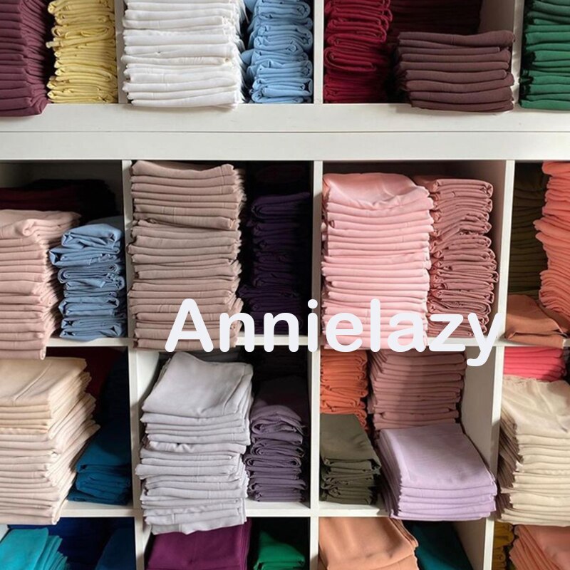 10 pièces/lot femmes en mousseline de soie écharpe plaine bulle en mousseline de soie Hijab châles enveloppes tête écharpe Femme bandeau musulman Hijabs foulards Bandanas
