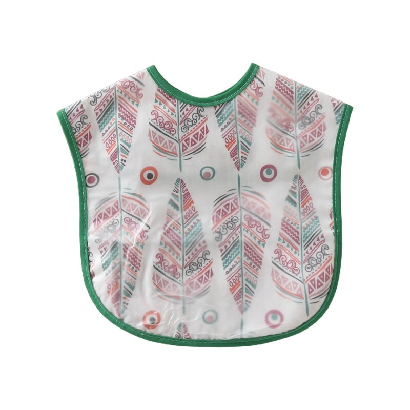 Bébé nourrissons doux coton salive serviette enfants enfant en bas âge -né imperméable à l'eau impression Burp chiffons alimentation bavoirs: 4