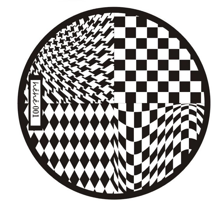 Exclusively hehe-01 Nail Stamp Stamping Plate Nail Art Accessories Print Nail Art Template Stamping 1PC