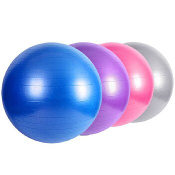 Pelota de Yoga para Fitness, Pilates, gimnasio, Fitball, tren de masaje, ejercicio de equilibrio, deporte, Fitness, silla, pelota inflable suave de 55-75cm