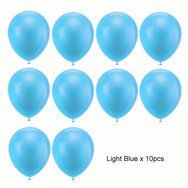 25 sztuk śmieszne hawaje letni basen owoce z okazji urodzin imprezowe papierowe foto budka rekwizyty dzieci Baby Shower dekoracje świąteczne: light blue-10pcs