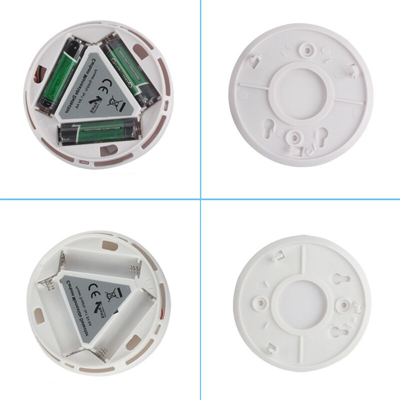 Bærbar co-detektor alarm lcd-sikkerhed gasmonitor kulilte-detektorer batteridrevet qjy 99