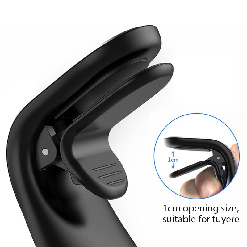Support magnétique de voiture de Type L pour téléphone portable, pour Iphone, Samsung, prise d'air, Gps, réponse aux appels