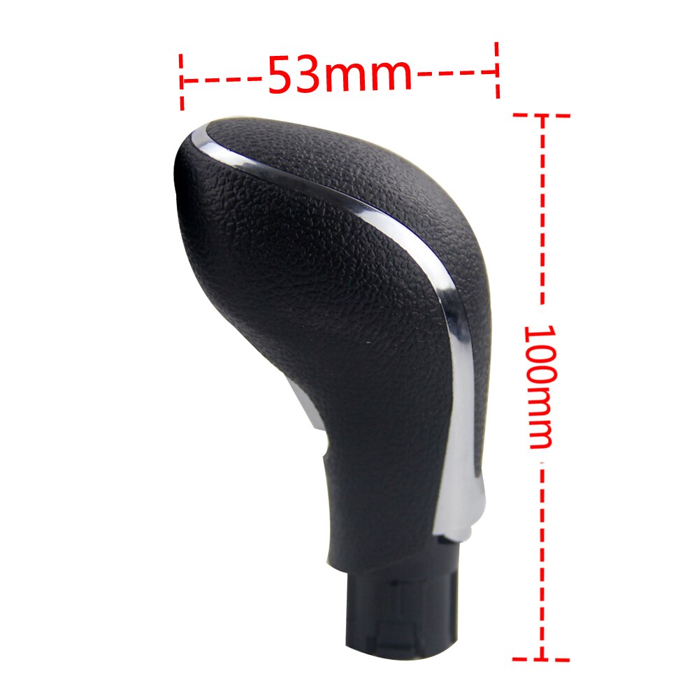 Vr-1 x botão de mudança de marcha automático universal, preto, para opel/vauxhall/insignia, manopla de engrenagem de carro
