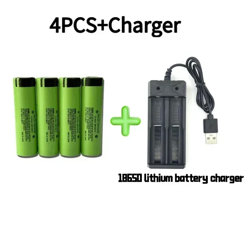 2025 100% bateria de lítio recarregável 18650 bateria 3.7v 3400mah 34b pour lâmpada de poche chargeur usb original novo ncr18650b