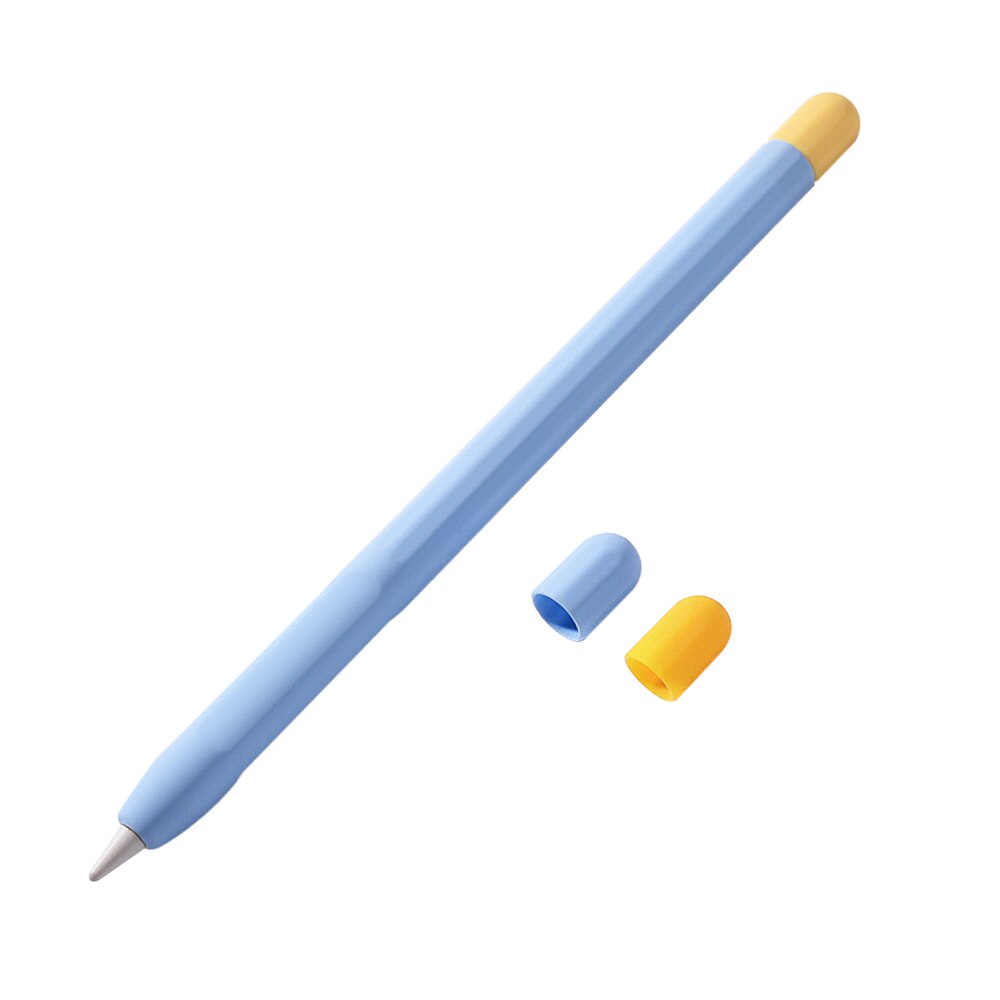 Silicone Sleeve Cap Tip Cover Holder Tablet Touch Pen Stylus Pouch Sleeve For Apple Pencil 1 Generation Case For iPad Pencil: 05