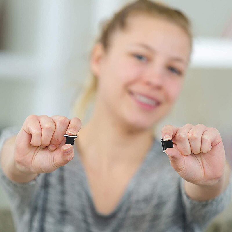 Accessori del telefono cellulare della spina della polvere di 5 set/lotto con i gadget del Usb del trasduttore auricolare di 3.5mm per Iphone 11 12 Pro Xs Max X Xr 8 7 più 6 6s 5 Se