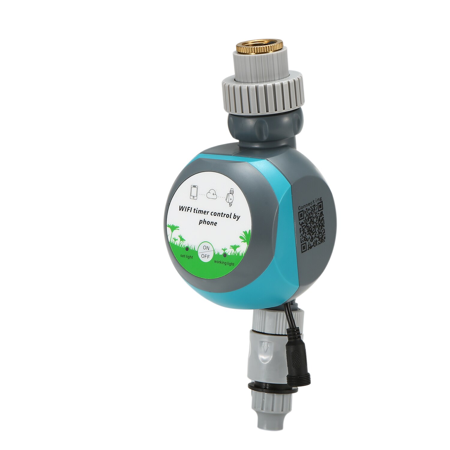 WiFi Irrigation Water Timer Controller Mobile Phone Remote Access Electronic Programmable Automatic Watering Timer