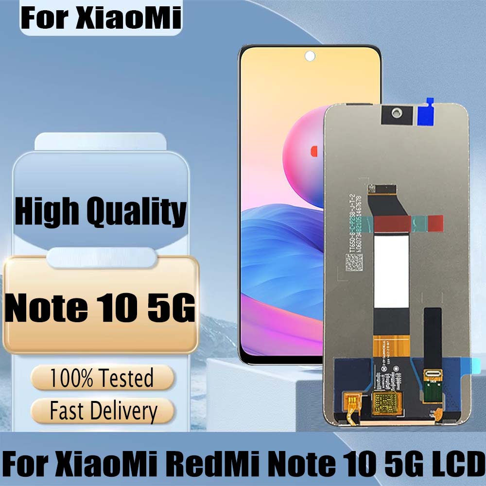LCD originale per Xiaomi Redmi Note 10 5G Display sostituzione schermo Digitizer Assembly per Redmi Note 10 5G LCD
