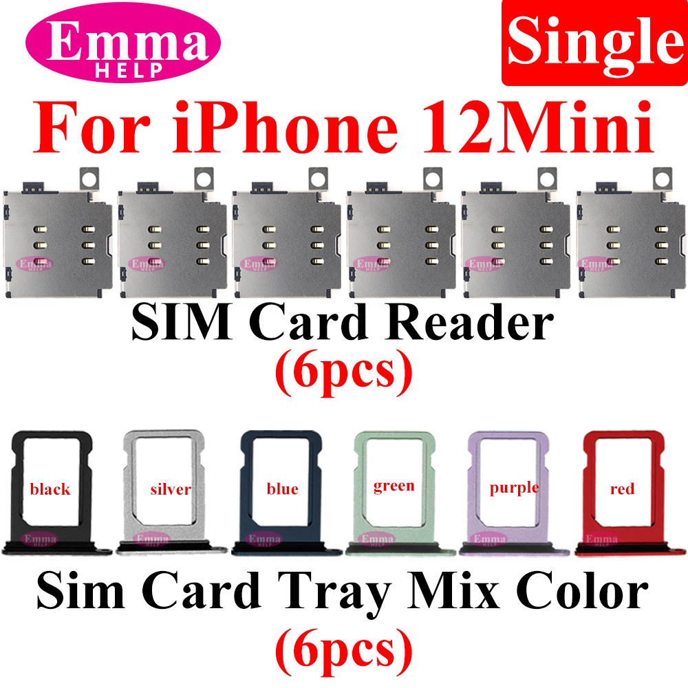 12 Stück Single-SIM-Kartenleser-Anschluss biegen kabel für iPhone 13 12 11 14 Profi Max XR Dual-SIM-Karten fach Steckplatz Halfter Adapter: Rosa