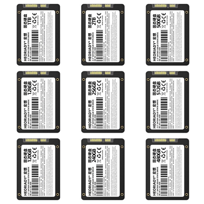 Ssd 500ギガバイトのハードドライブhdd 1テラバイトsata 512ギガバイト120グラム128グラム240グラム256グラム480グラムディスクノートパソコンのデスクトップsata