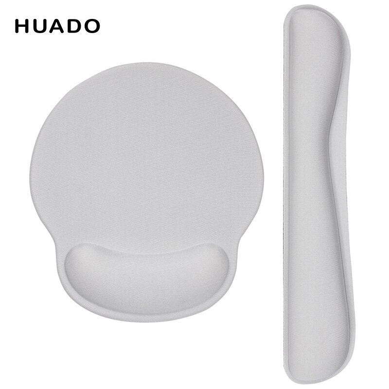 Ergonomie Mauspad aus Memory-Schaum mit Handgelenkauflage, Hand- und Handgelenk-Mauspad, rutschfeste Gummiunterseite: COFFEE