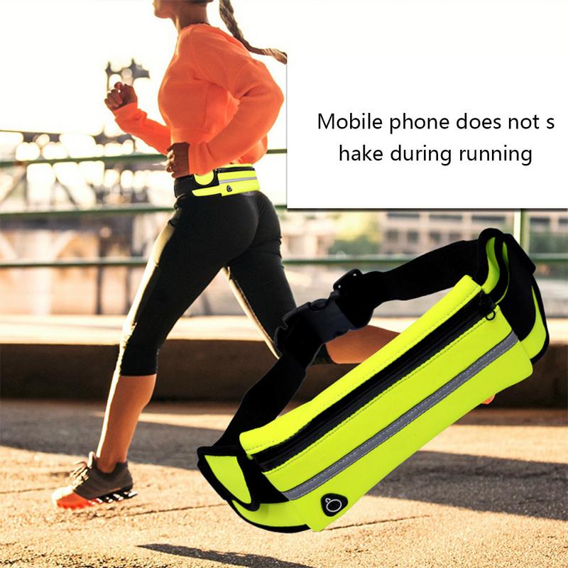 Draagbare heuptas voor buiten hardlopen, heuptassen, waterdichte heuptassen, heuptassen voor dames, heren, wandelen, fietsen en klimmen.