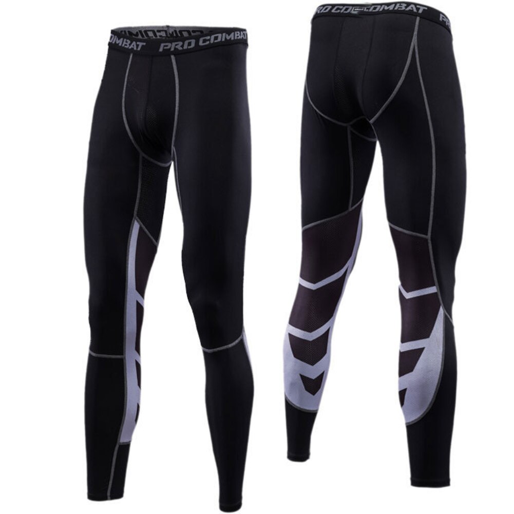 Leggings Compression Homme 2 Pièces - Séchage Rapide, Poche Téléphone, Pour Sport Et Fitness
