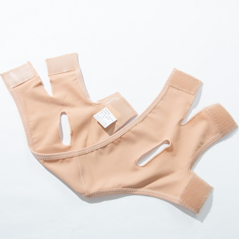 Masque facial amincissant slim en V, bande adhésive élastique, accessoire de sport, bandeau élévateur, ceinture de soins du visage, 1 pièce