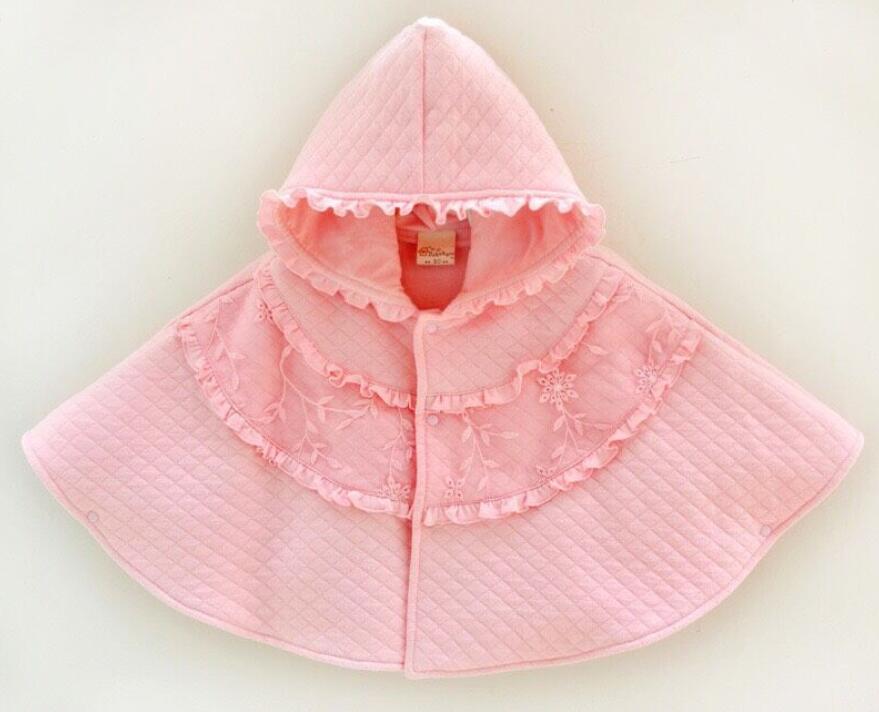 0-18M Baby girl cotton 100% outerwear spring autumn newborn baby girl windproof cloak coat toddler baby clothing infant jacket