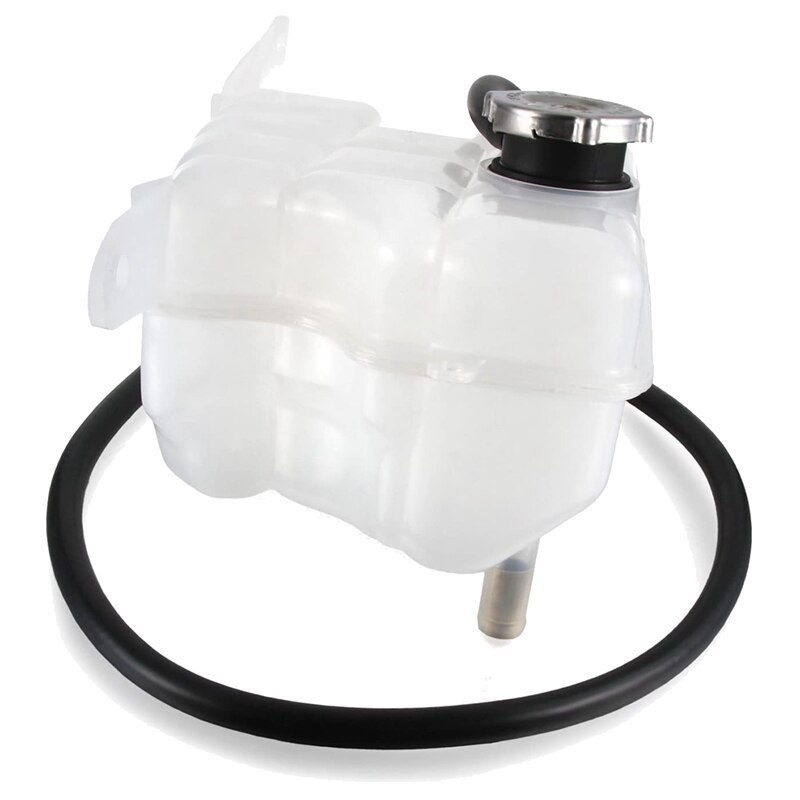 Depósito de refrigerante para radiador de motor de coche, accesorio con tapa compatible con Jeep Liberty 2002-2006, 52079788AE