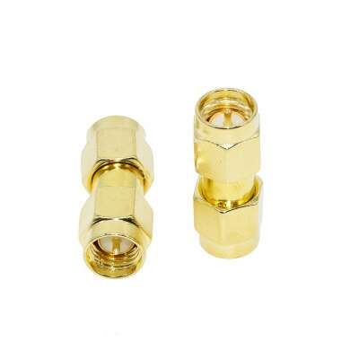 RP SMA adaptateur macho un hembra RP SMA adaptateur macho hembra RF Coaxial acoplamiento barril de nuez convertidor de nuez convertidor: no.15