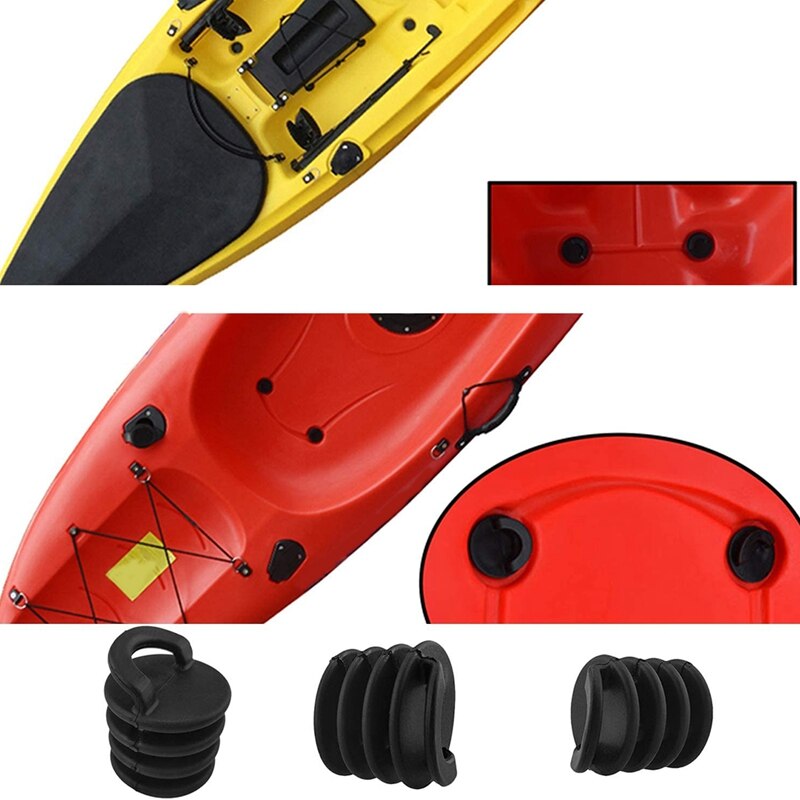 12 Stuks Kajak Scupper Plug Kit Stopper Bungs Kano Boot Afvoer Gat Vervanging Accessoires Diameter 1.2 Inch
