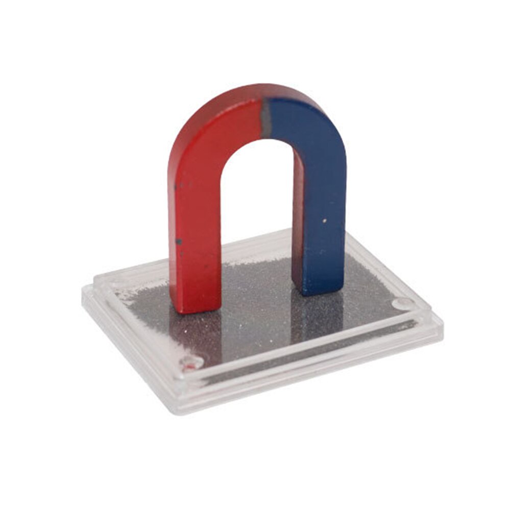 Children Science Bar Ring Horseshoe Compass Magnet Car Kit Experiment Tools Physics Science Magnet Set with bar