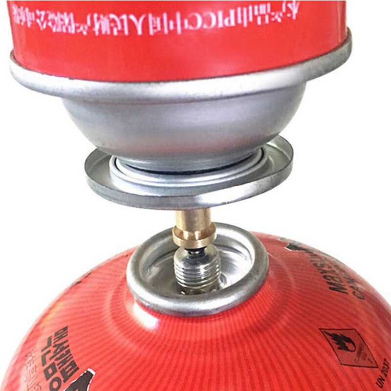Camping Kachel Gas Refill Adapter Voor Outdoor Wandelen Opblazen Bus Cilinder Gas Tank Accessoires