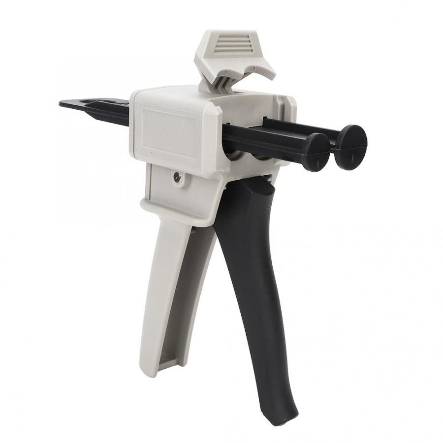 50ML AB Epoxy Glue Gun Mixed Universal 1:1 and 2:1 Adhesive Application Handle Tool