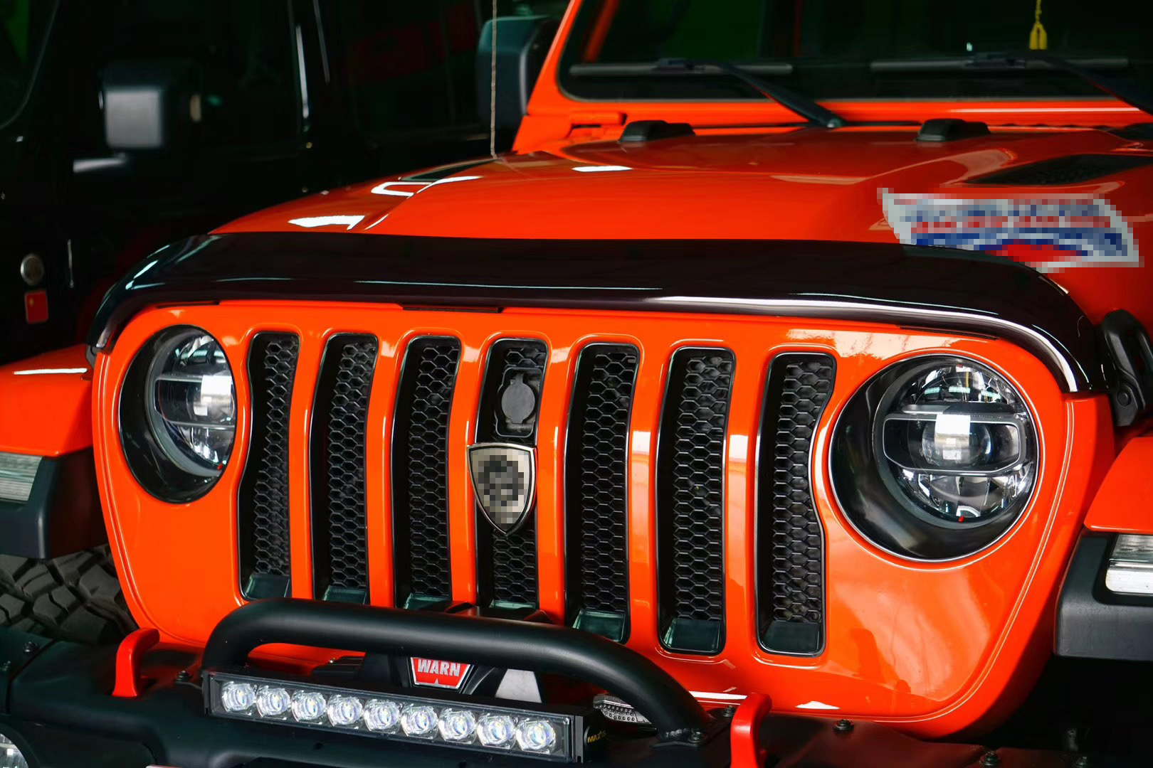 1 set body hood stone guard for Jeep JL wrangler JL1119