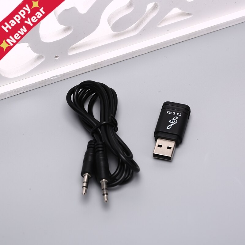 2 in 1 USB Bluetooth 5.0 Transmitter Receiver PC TV Speaker Wireless Adapter