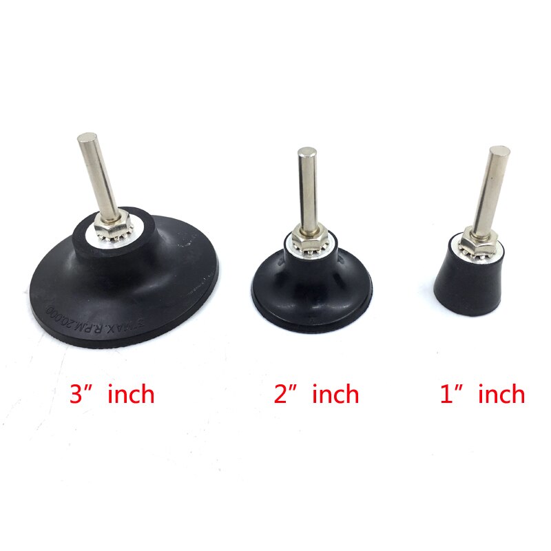 1 "2" 3 "Cal Roloc dysk Podkładka uchwyt Powrót-w górę Podkładka W/ 1/4" cholewka 6mm gwint śrubin powierzchnia kondycjonowanie tarcze dla szlifierka prosta