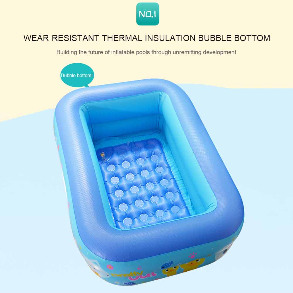 Children Inflatable Swimming Pool Large Family Summer Outdoor Play Swimming Pool Kids Inflatable Paddling Pools Kids