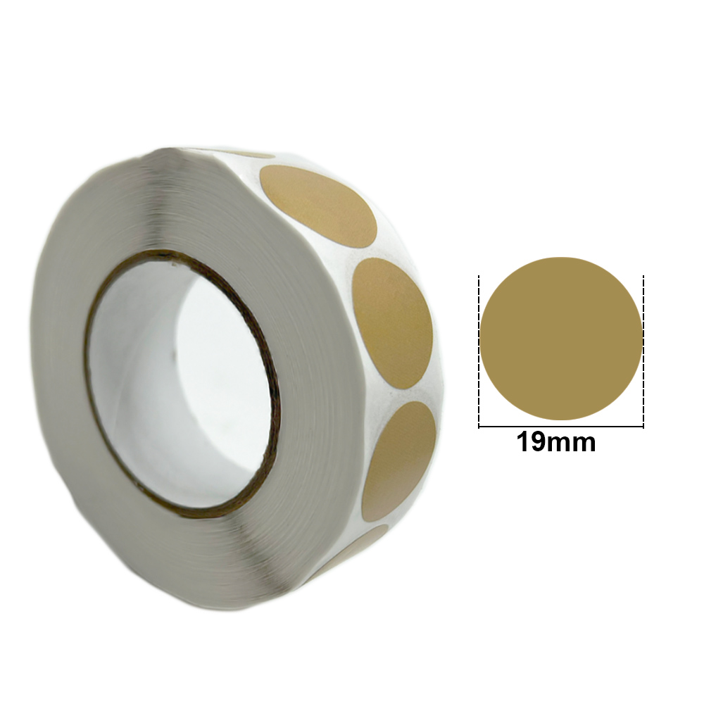 1000/Pcs tir pour cible 19mm noir/rouge cible plâtres tir cible plâtres autocollant Bullseye alésage tir accessoires: kaki foncé