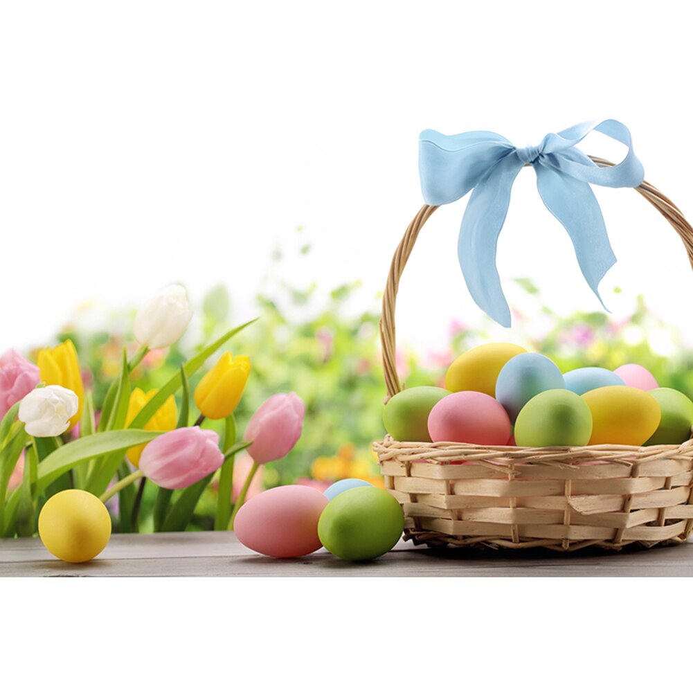 Happy Easter Backdrops Baby Shower Birthday Party Photography Background 0.9x1.5m: C