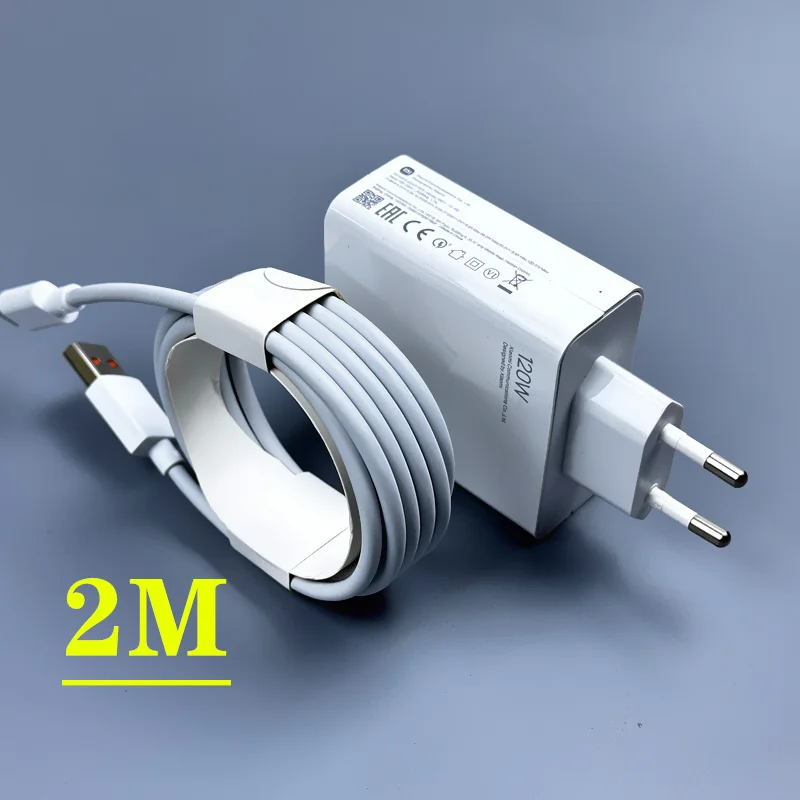 Xiaomi 120W Ladegerät Schnellladung 67W Adapter 2M 1,5M Typ C Kabel für Mi 11T 12T 12 12S Pro 13 Pro Black Shark 4s 5 Pro 5 RS: UK