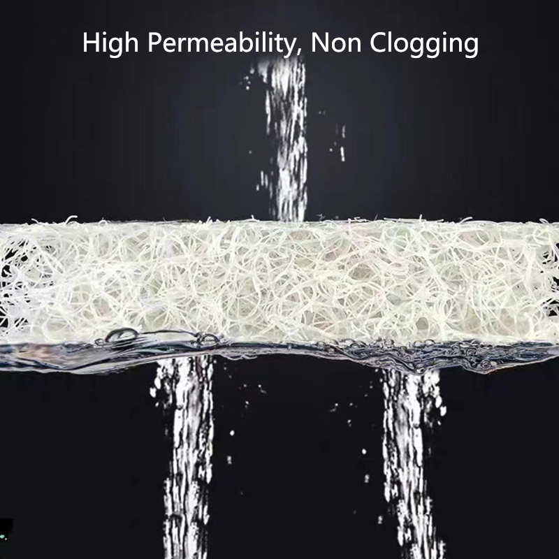 Aquariumfilter Super Dik Biochemisch Filter Plastic Mesh Rotan Spons Voor Aquarium Aquarium Bio Katoen Schuim Skimmer 4Cm