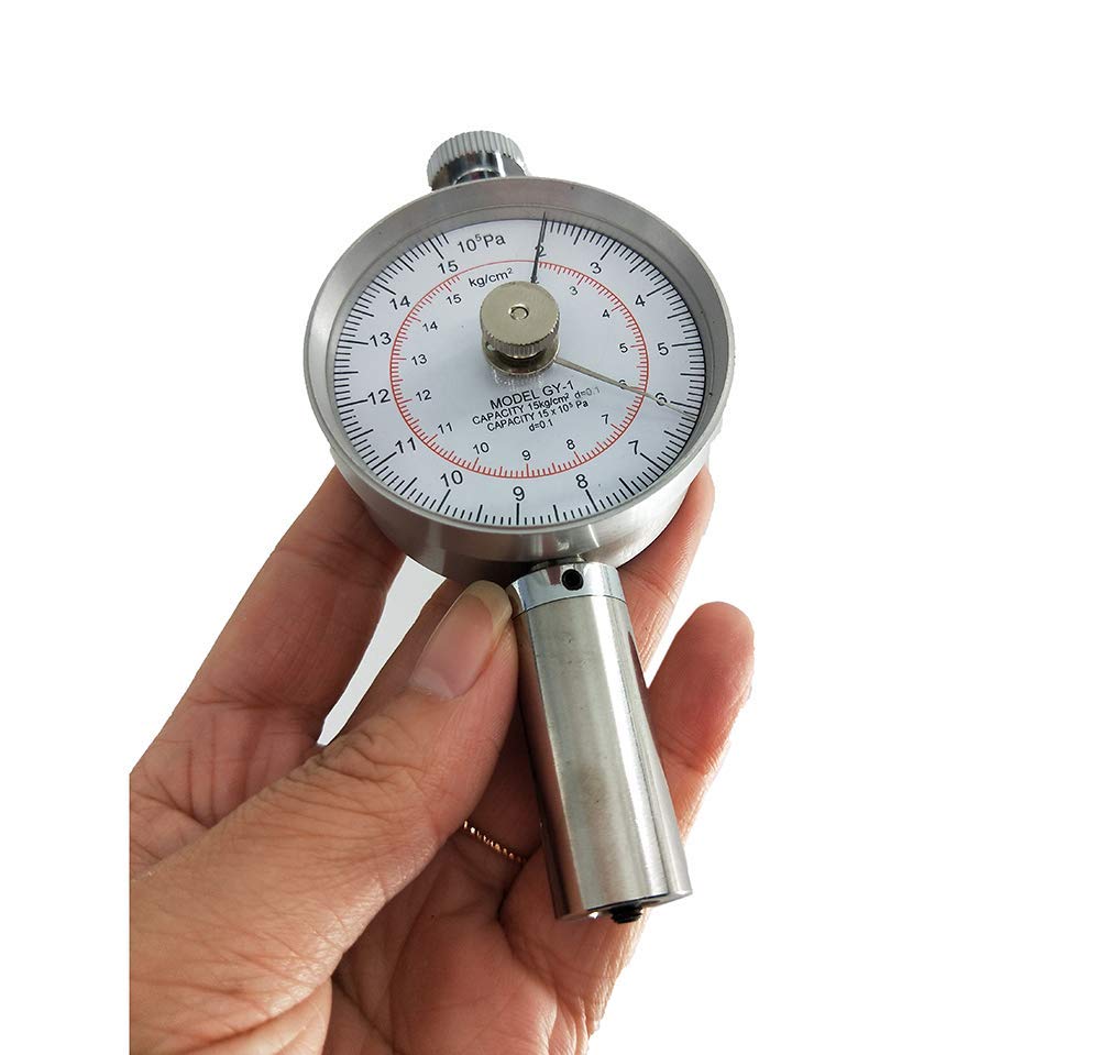 Fruit Penetrometer Apple Hardness Teter Fruit Durometer Fruit Hardness Meter Range 2 to 5kg/ cm2