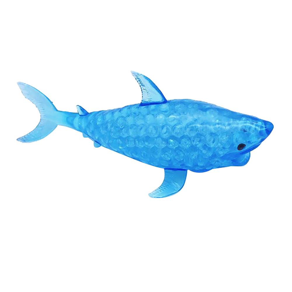 Kawaii delfin hai dekompresjon leker dyr svampaktig anti stress klype perle stress ball klembar stress avlastning leketøy barn: Hai