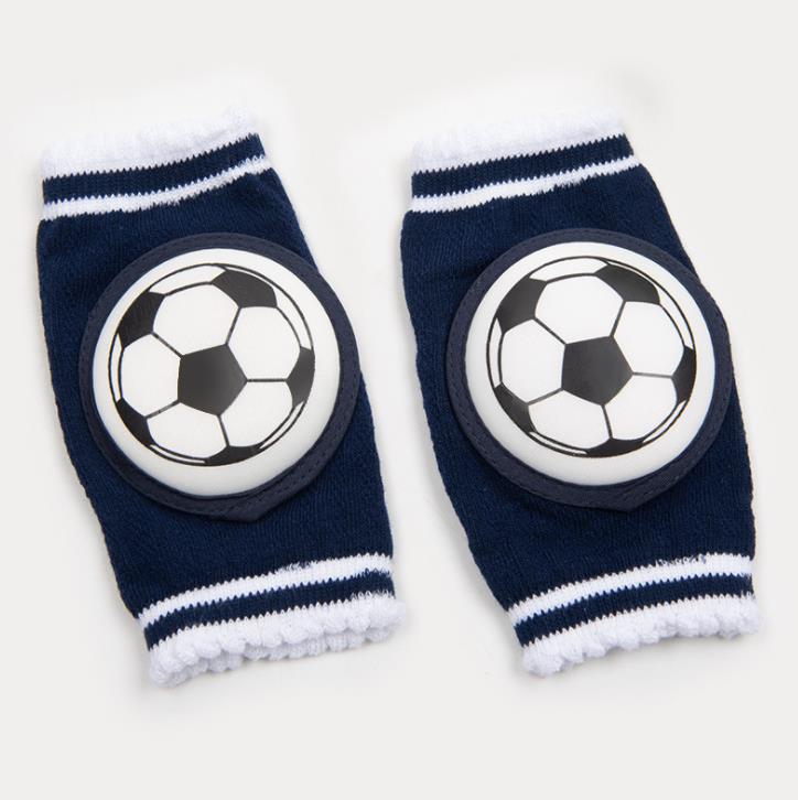 1 Pair Baby Cartoon Knee Pad Kids Girls Boys Safety Crawling Elbow Cushion Infant Toddlers Baby Leg Warmer Kneecap 0-3T: black