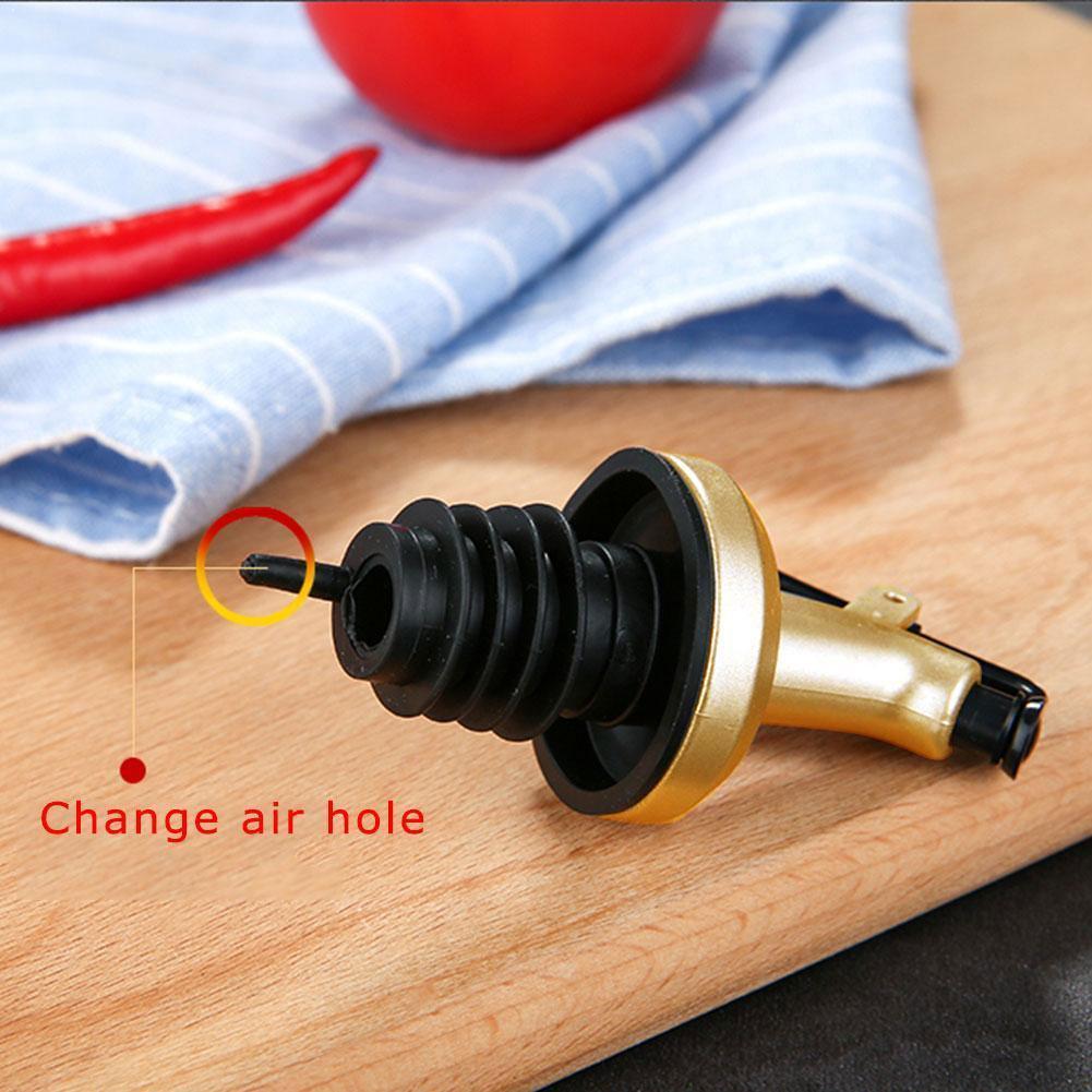 1 st. flesschenktuit stop dispenser olijfolie verstuiver set likeur wijn keuken flow tools flip  s5 n 7