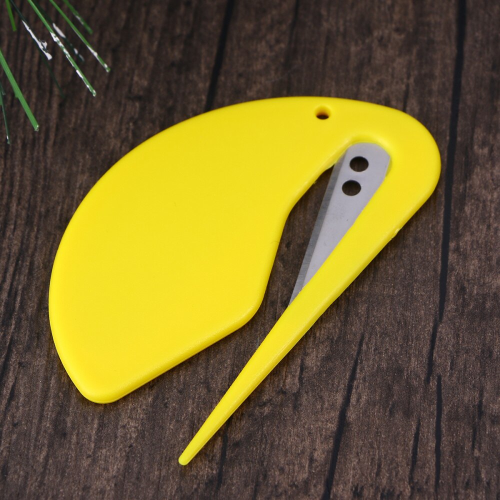 3pcs Letter Opener Safety Plastic Practical Letter Opener Mail Opener Envelope Slitter for Office School Home