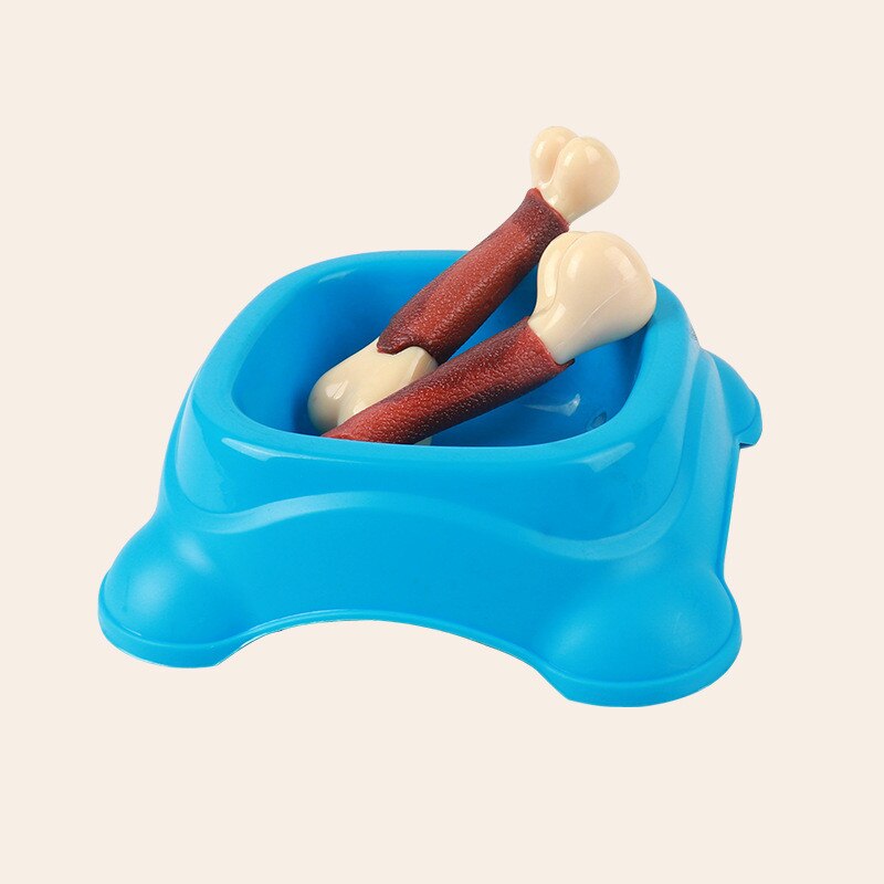 Bone Shape Dogs Toy Beef Flavor Nearly Indestructible Toys For Small Medium Large Dogs Pet Chew Bite Resistant Product