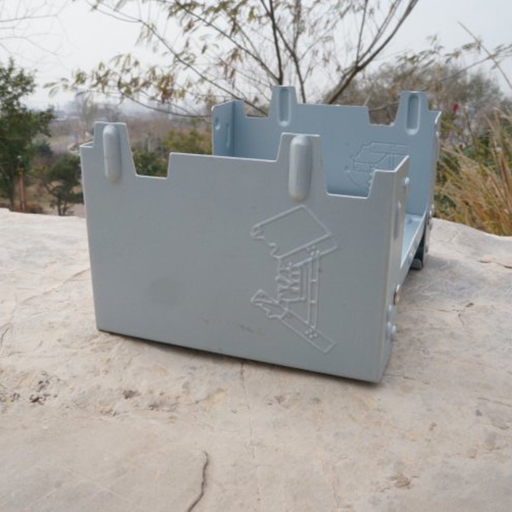 Camping Stove Head German Travel Stove Folding Windproof Stove Mini Outdoor Portable Solid Alcohol Stove