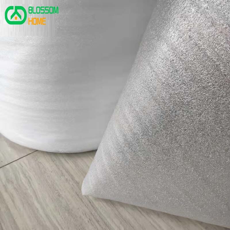 Dikte 1Mm Verpakking Materiaal Epe Parel Katoen Beschermende Film Express Verpakking Lichtgewicht Zachte Slip En Herbruikbare