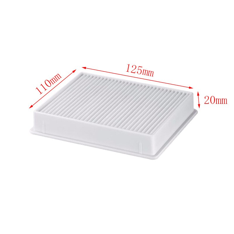 Filtro hepa com esponja azul para samsung, conjunto com filtro para robô aspirador de pó, peças para carro e aspirador de pó samsung sc43 sc44 sc45 sc47: Branco