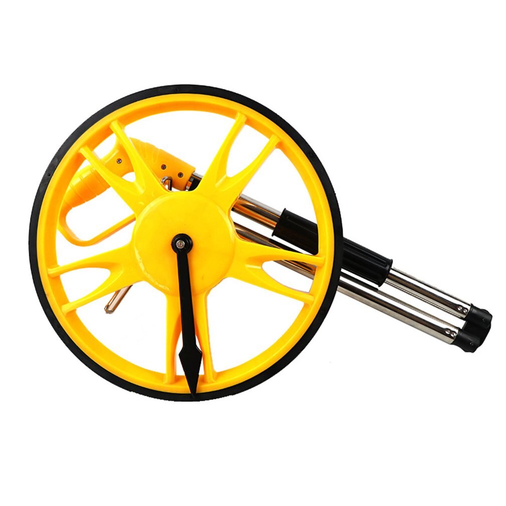 Universal Hand Wheel Vehicle Rang Measuring Instrument Roller Wheel Push Ruler Handheld Range Finder