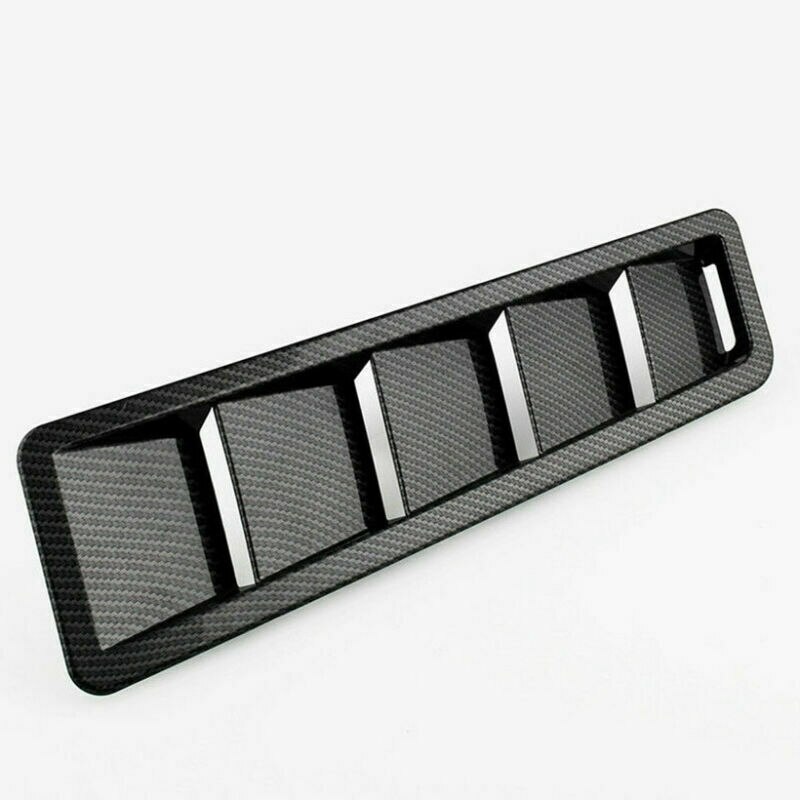 2X Universal Bonnet Air Intake with Carbon Fiber Paint Opening