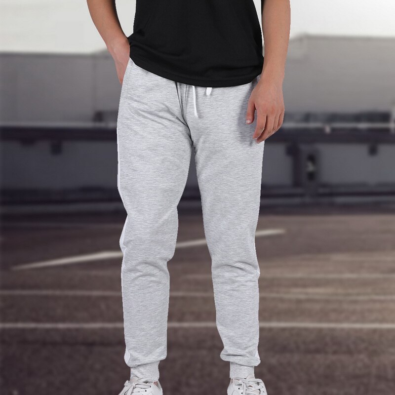 VERTVIE pantalon décontracté survêtement rue Hip Hop Jogging Fitness vêtements de sport pantalon de survêtement rayures pantalon de Jogging